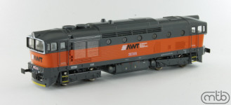 MTB Model H0AWT753714 - H0 - Diesellok BR 753 714, AWT, Ep. V